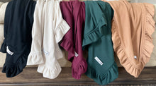 Load image into Gallery viewer, Hunter green waffle knit