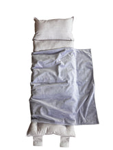 Load image into Gallery viewer, Lavender &white napmat