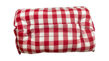 Load image into Gallery viewer, Red & White Nap Mat