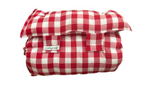 Load image into Gallery viewer, Red & White Nap Mat