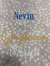 Load image into Gallery viewer, Navy & white gingham Nap Mat