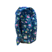 Load image into Gallery viewer, Navy floral Nap Mat