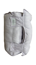 Load image into Gallery viewer, Lavender &amp;white napmat
