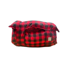 Load image into Gallery viewer, Black &amp; red gingham
