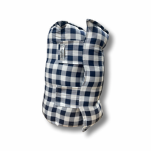 Load image into Gallery viewer, Navy &amp; white gingham
